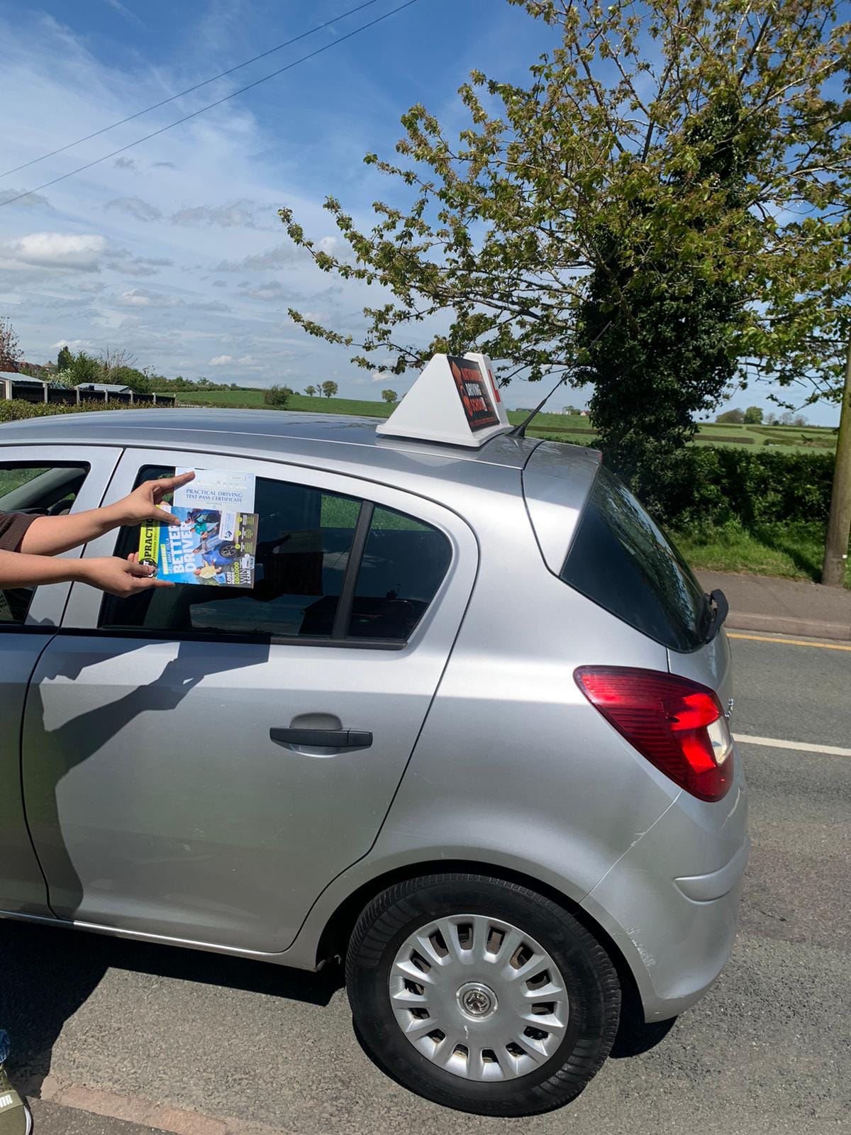 Learner comparing automatic and manual driving lessons in Ashbourne